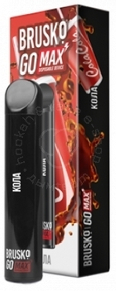 Одноразовая ЭС BRUSKO GO MAX, до 1500 затяжек, Кола, 20 мг/мл