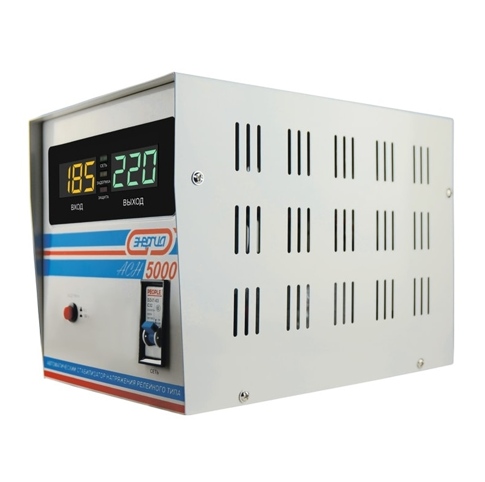 Однофазный стабилизатор напряжения Энергия АСН 5000