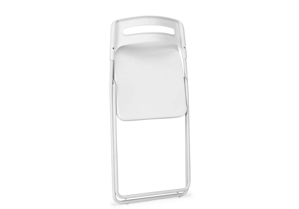 Пластиковый стул Fold складной white