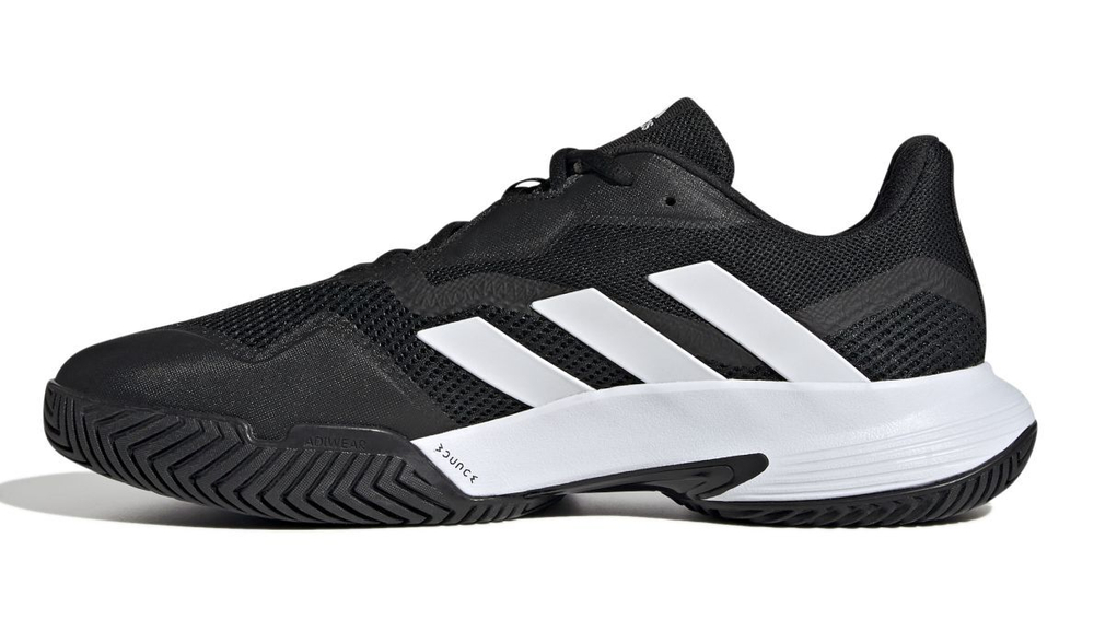 Мужские кроссовки теннисные Adidas CourtJam Control M - core black/cloud white/core black