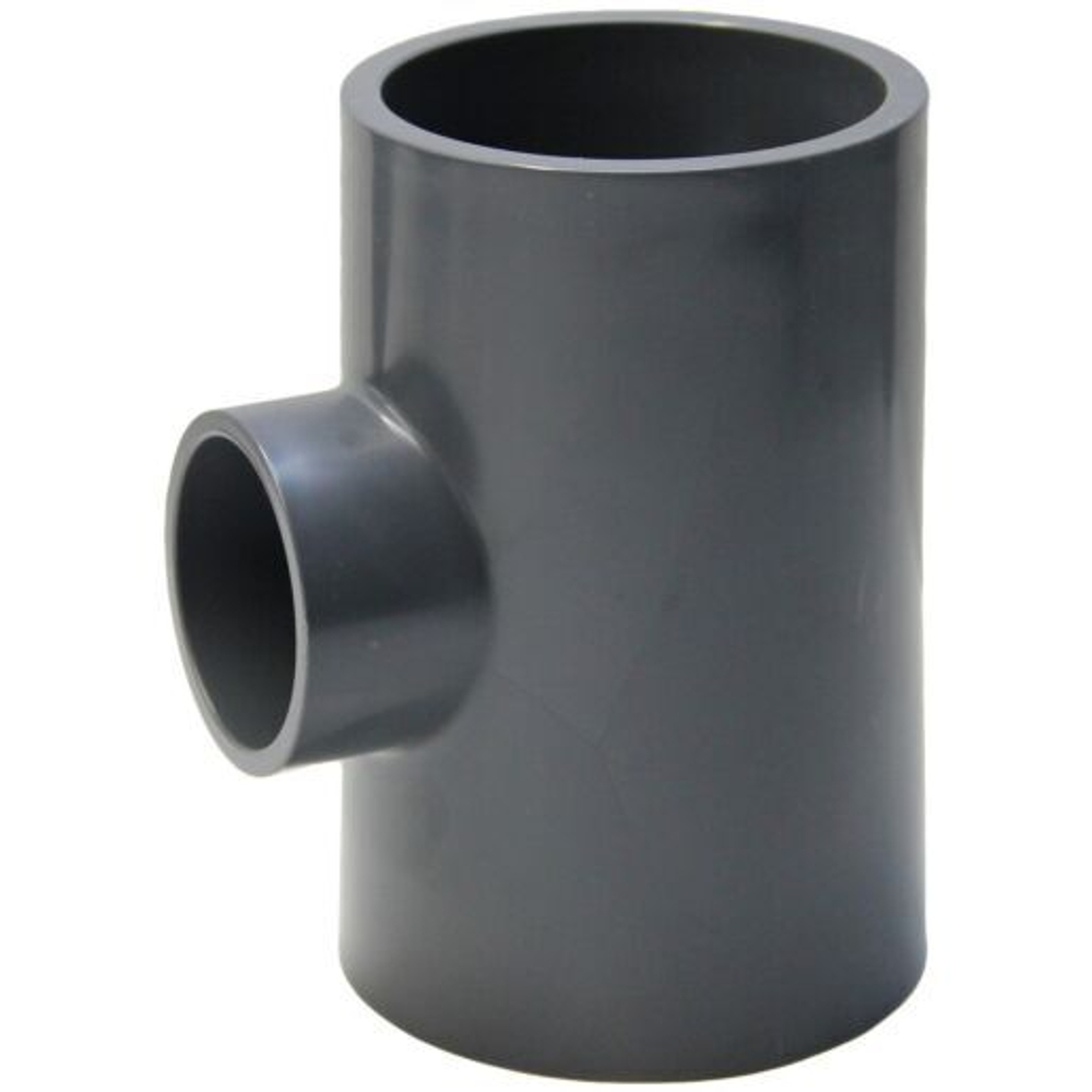 Тройник клеевой 90° редукционный d110x63 PN16 AQUAVIVA