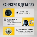 Ушм Аккумуляторная 125мм /2АКБ в кейсе/с регулировкой оборотов/ болгарка электрическая бесщеточная Инструменты для плиткореза/IRON WARRIOR/4000maч