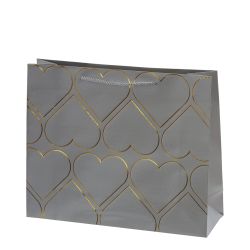 GAEM Пакет подарочный M (бумага 210г/м2, блок 12шт), L32 W10 H26 см, 4в.