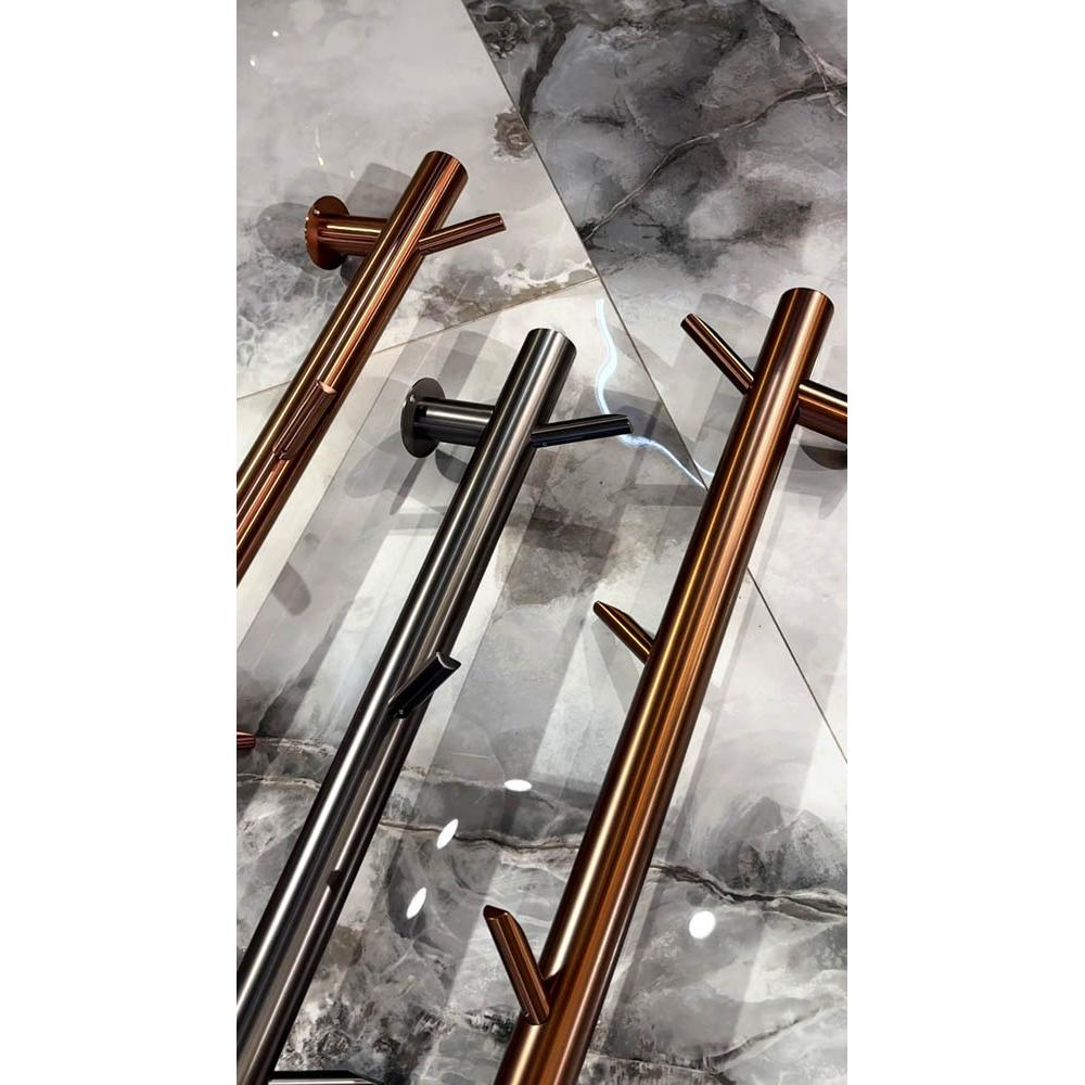 Полотенцесушитель электрический Boheme OAK 724-50-BRB, BRUSHED BRONZE