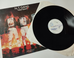 Винтажная виниловая пластинка LP N.T. Gang Wam Bam (Germany 1988) 45 RPM Maxi Single