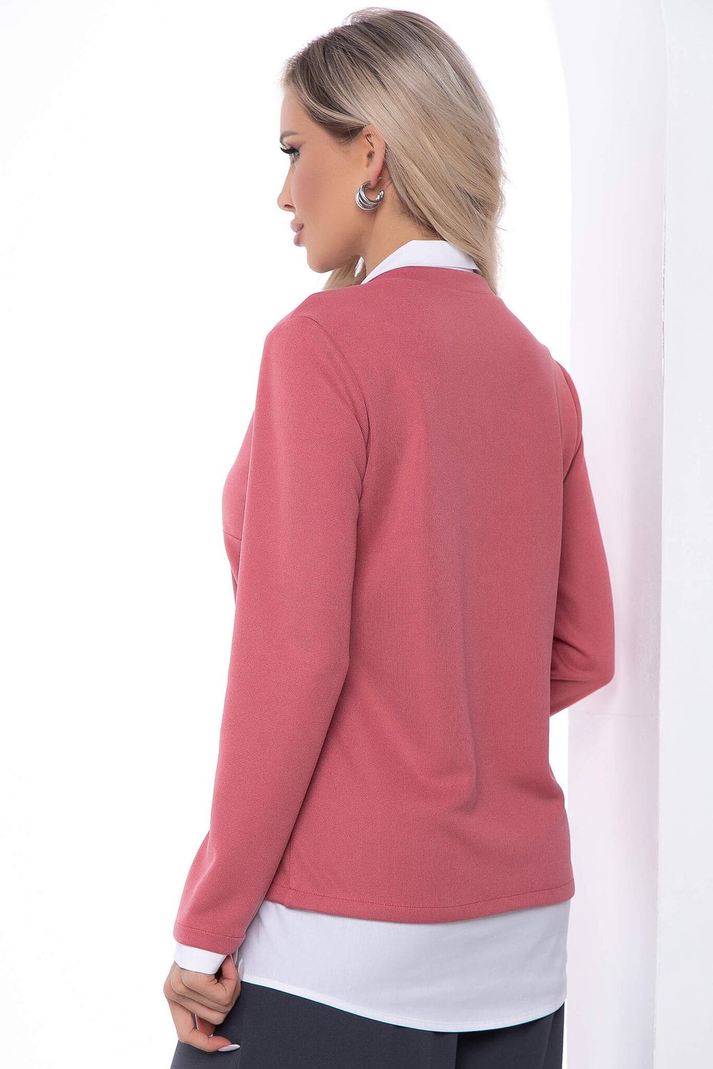 Джемпер "На высоте" (коралл) Б8866 LT Collection