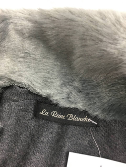 Кардиган La Reine Blanche с мехом 50 размер