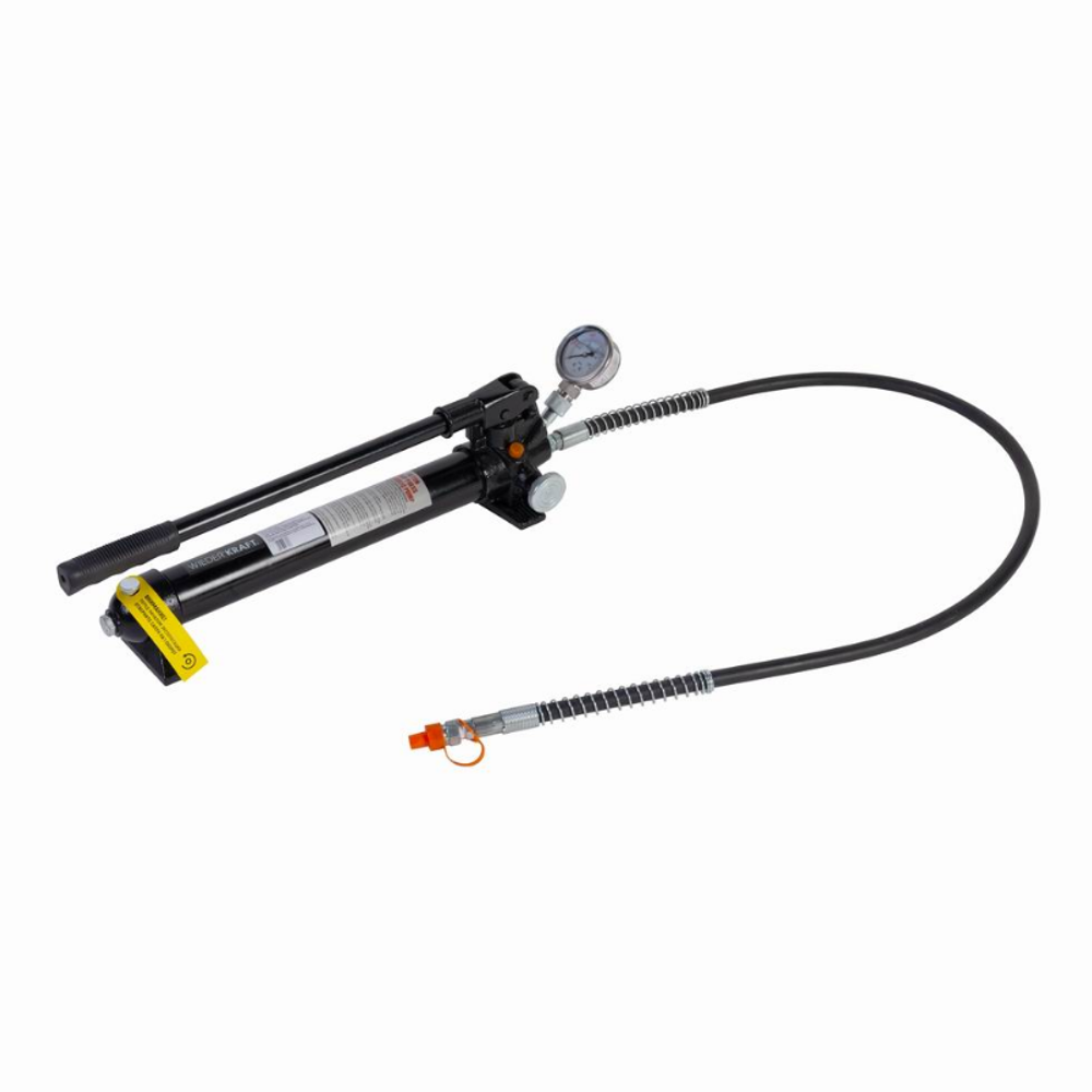 WDK-84301 Насос ручной гидравлический с манометром, усилие 10 т