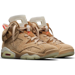 Кроссовки Travis Scott x Air Jordan 6 Retro British Khaki