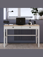 IKEA Письменный стол HEMNES,155*65*74, белый-коричневый, КЫМОР (ХЕМНЭС ИКЕА)