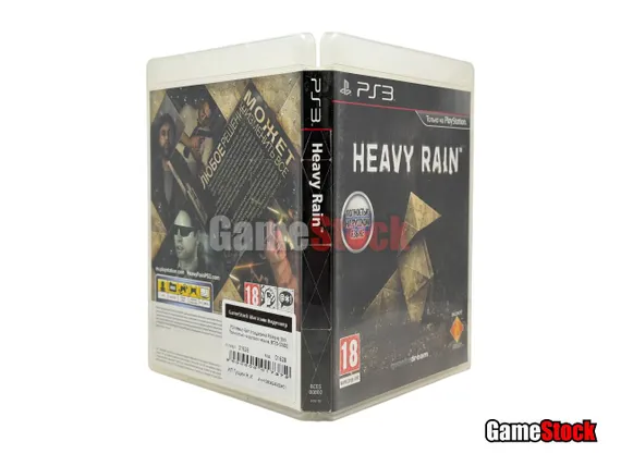 PS3 Heavy Rain (поддержка PSMove) (Б/У, Полностью на русском языке, BCES-00802)