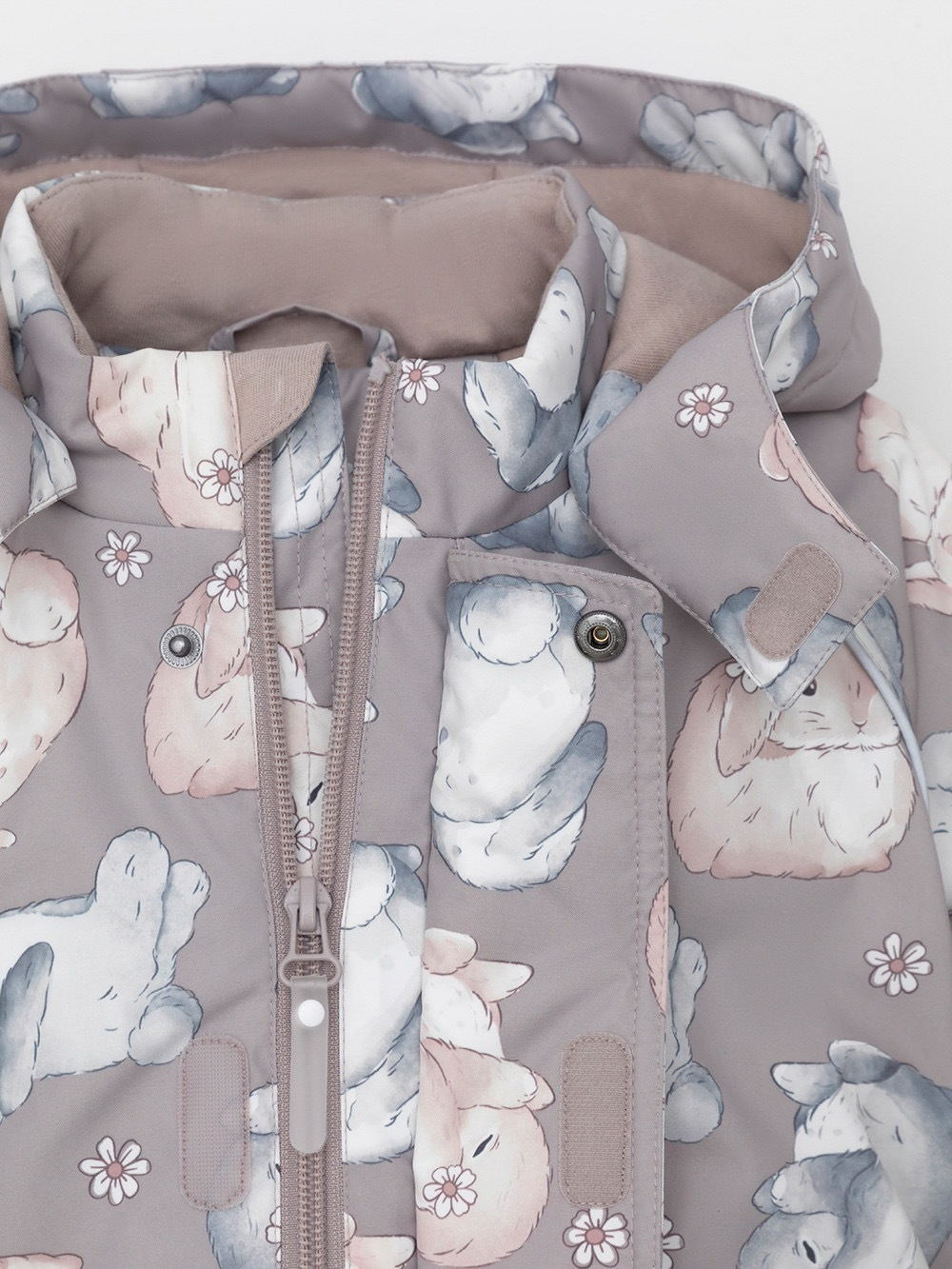 Демисезонный комбинезон, Зайчики