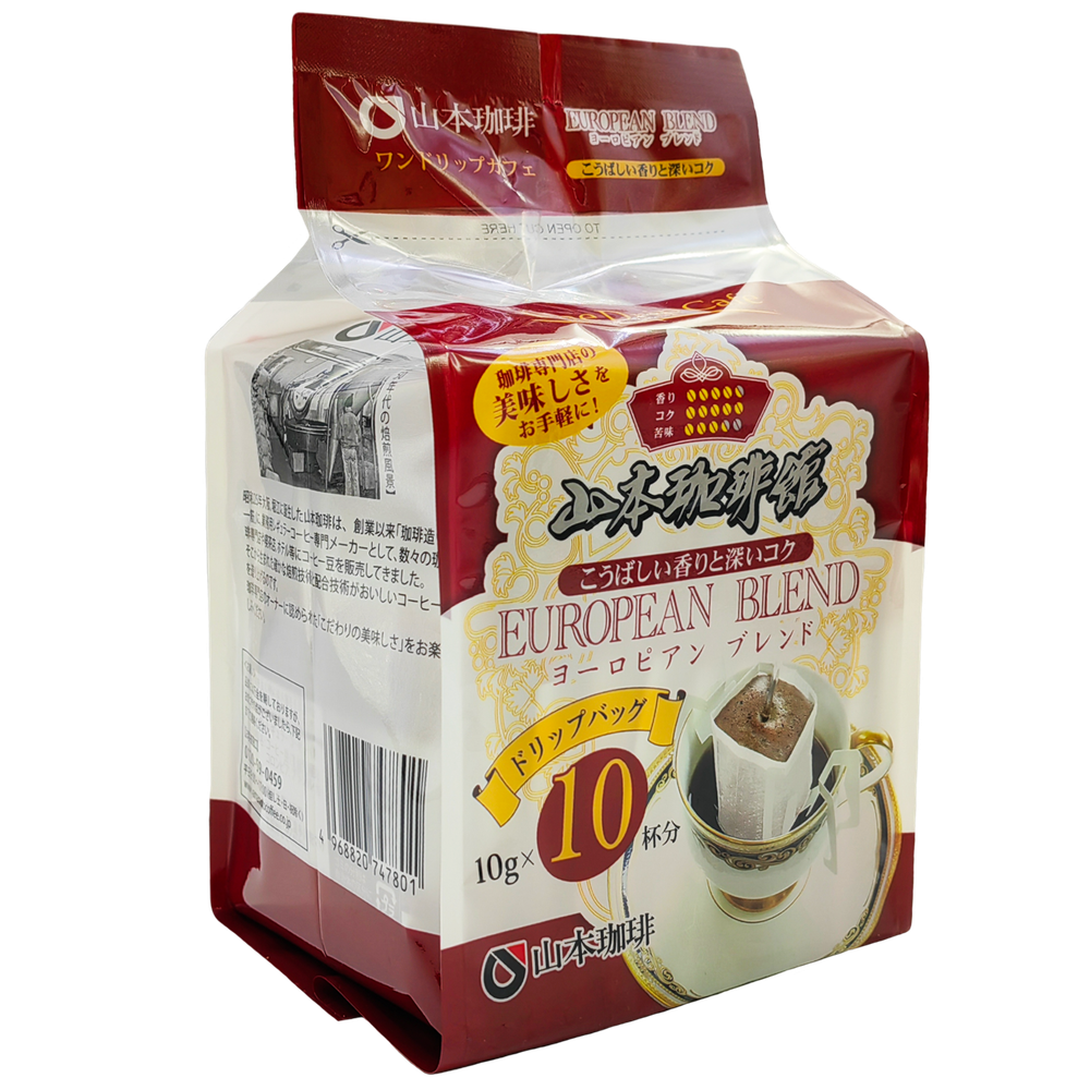 Кофе молотый Yamamoto European Blend в дрип-пакетах