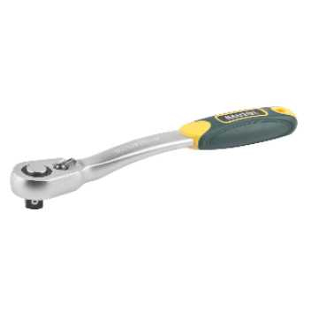 Трещотка для торцовых головок 72 зубца изогнутая 1/2" KRAFTOOL, 27795-1/2_z02