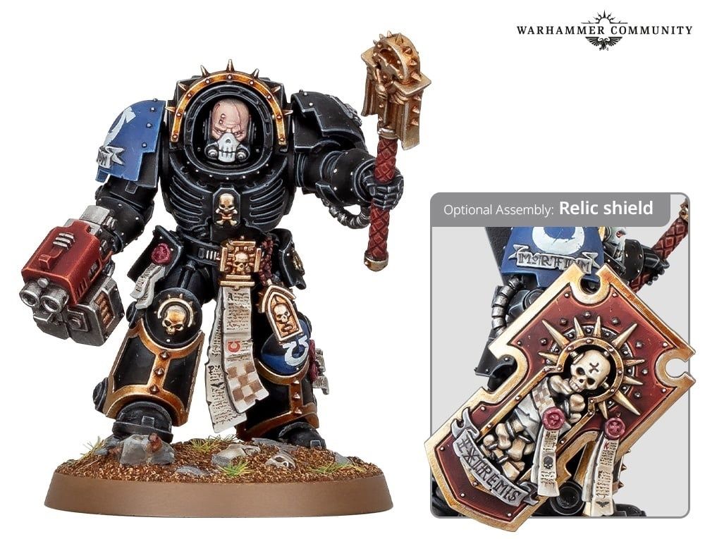 CHAPLAIN IN TERMINATOR ARMOUR