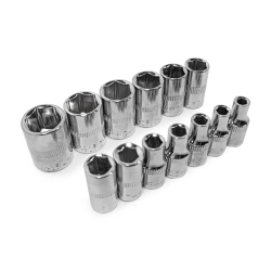 Набор инструментов 46пр. 1/4''(6гр.) (4-14мм) WMC TOOLS WMC-2462-5