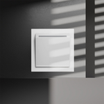 Выключатель встраиваемый VOLTUM S70 карточный 16А, (белый матовый)