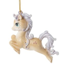 GAEM Фигурка декоративная подвесная "Лошадка", L7,5 W2 H6,5 см