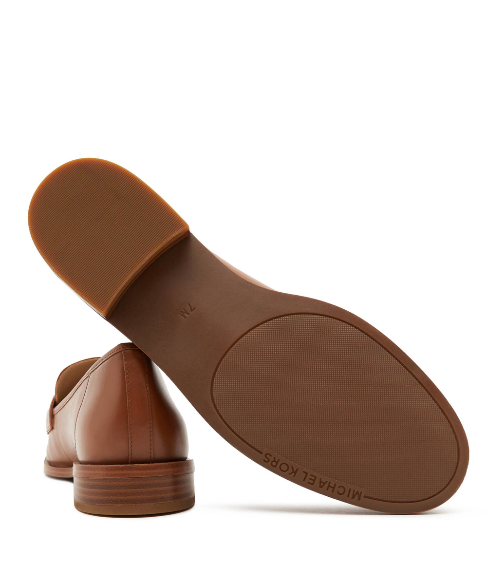 Кожаные мокасины shoe rubber Michael Kors - коричневый(40F3TGFP1L)