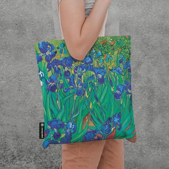 Van Gogh’s Irises / Van Gogh’s Irises / Canvas Bag