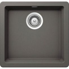 Мойка SCHOCK Soho 50 (N-100S) Cristadur 450x430 (подстольный монтаж) серебристый камень