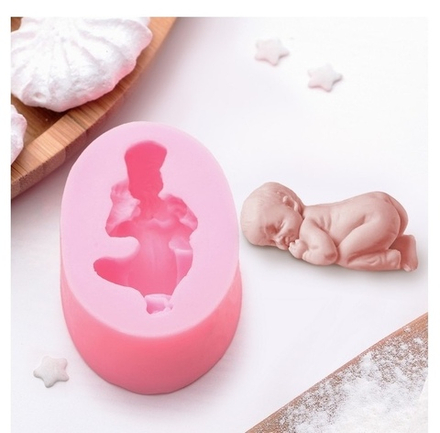 Форма силиконовая "Спящий младенец"