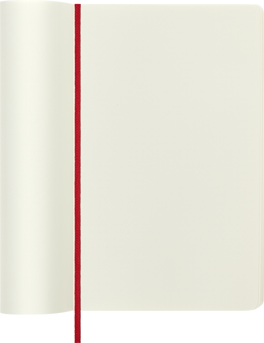 Блокнот Moleskine Classic Soft (QP618F2) 13х21см 192стр. нелинованный мягкая обложка красный