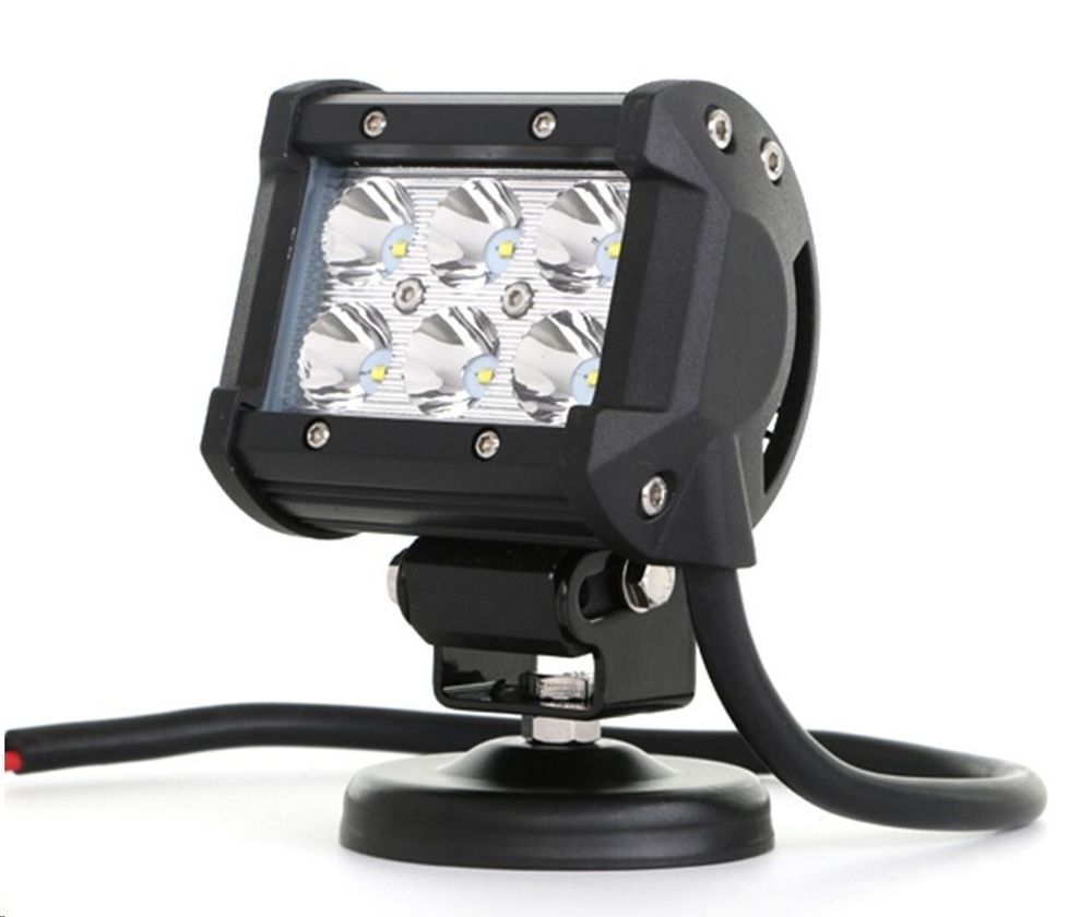 Фара светодиодная дополнительная 6 SMD 36W, 1260LM, 9-30V, 6000K, SPOT-дальний (Вымпел)