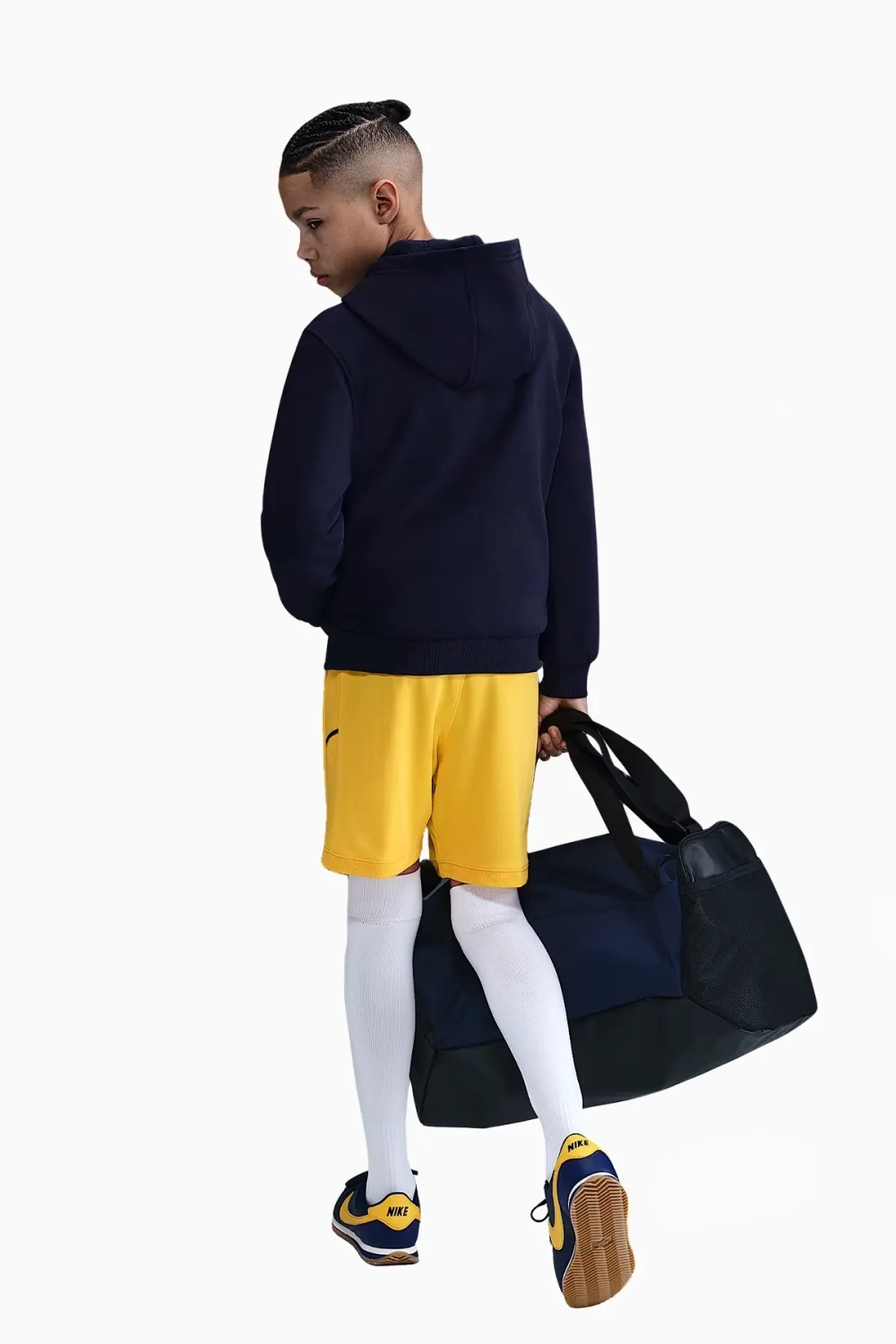 Кофта Nike Erling Haaland Club Fleece Junior - темно-синий