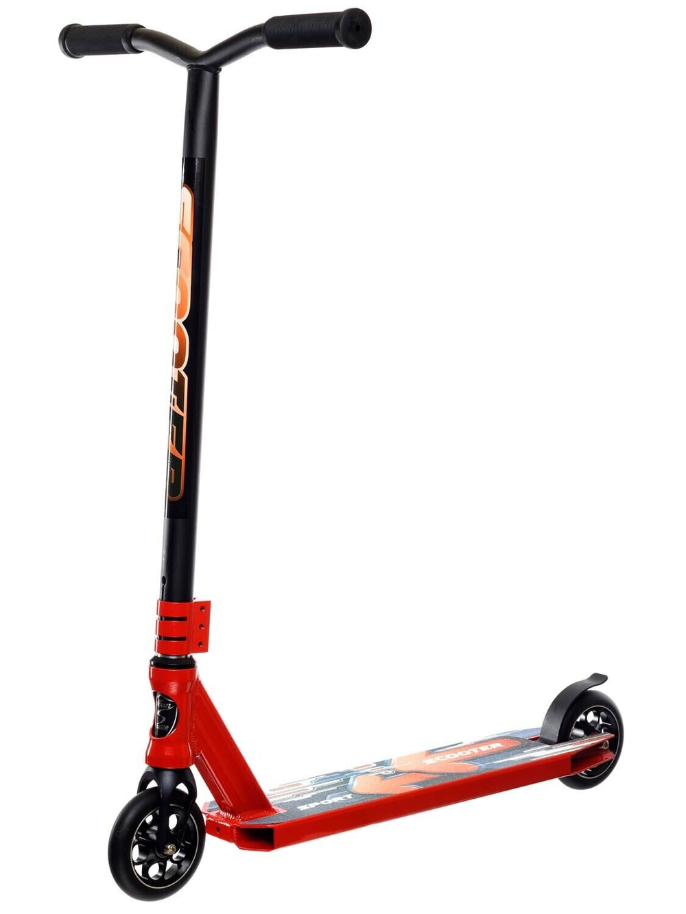 Трюковой самокат Urban Scooter Extreme 110 Print Sport красный