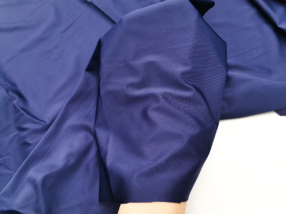 _Микрофибра, Lauma, темно-синяя, Ultrafine, с переливом, эффект "шелка" (Арт: MF-061.1P)