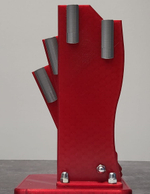 Подставка для 3 ножей (скошенная ручка)