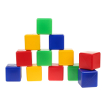 Кубики "Веселые кубики" 12 дет (Новокузнецк)