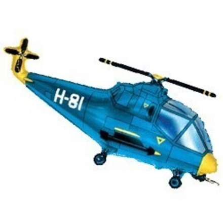 F Мини-фигура, Вертолет (синий), 14"/43 см, 5 шт.