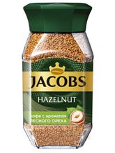 Кофе растворимый Jacobs Hazelnut Лесной орех 95 г 3 шт