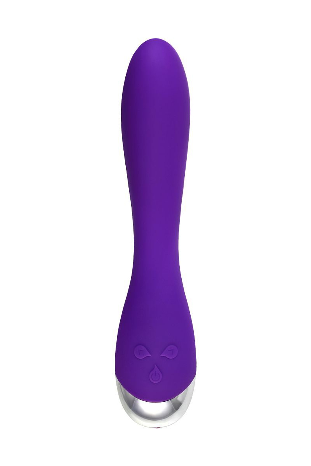 Фиолетовый вибратор «Дрючка-удовольствие» - 20,5 см.