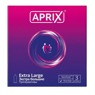 Презервативы APRIX Extra large экстра большие 3 шт.