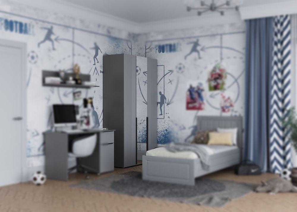 Шкаф МС "Вита" 3-х ств., с зеркалом