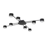 Потолочная люстра Arte Lamp TRACY A1527PL-8BK