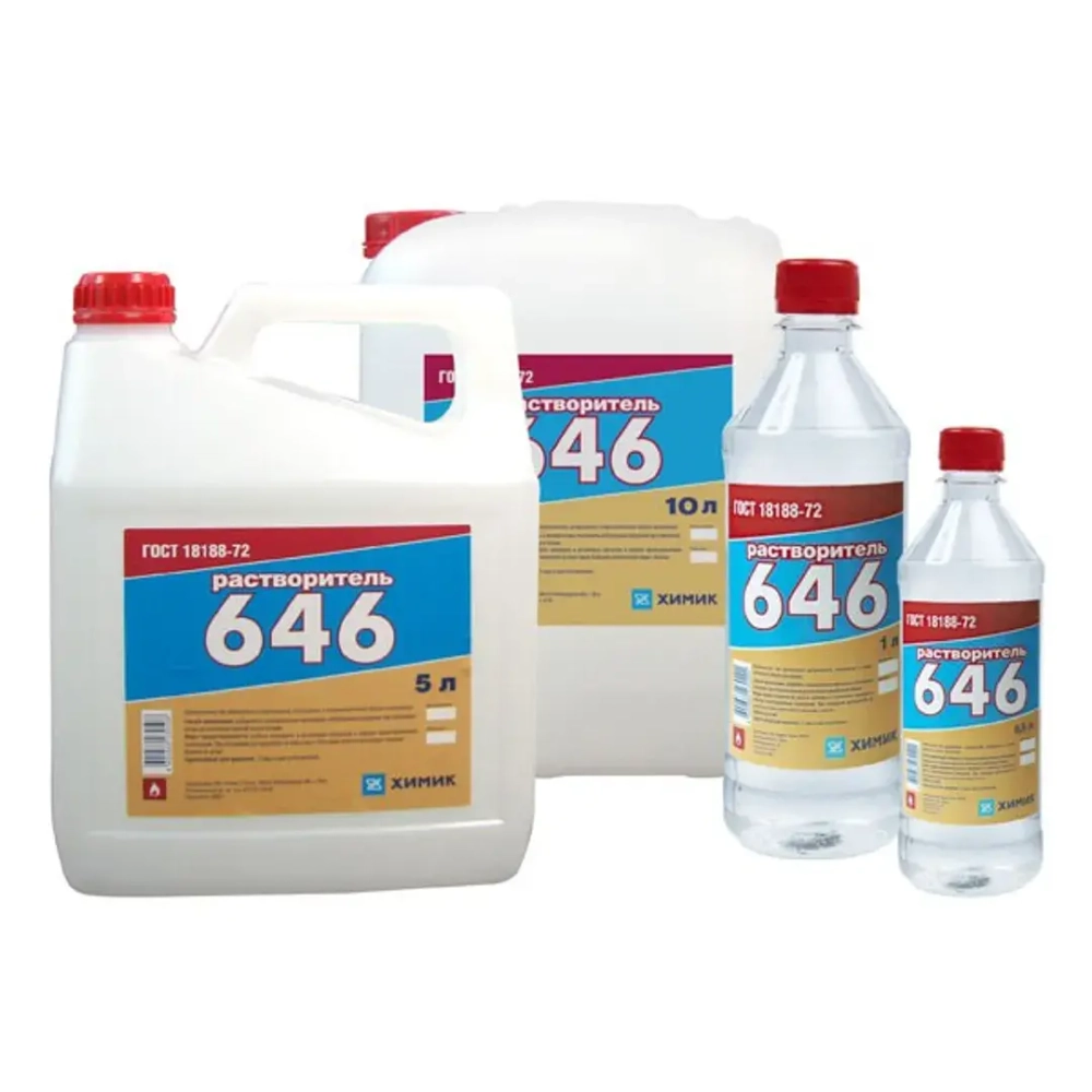 Растворитель 646 1л (Россия) Oil Right