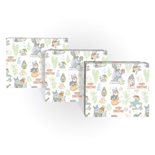 Коробка Прямоугольник  19*15*9 Зимние потехи 1шт