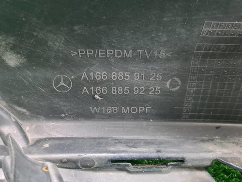 Бампер передний Mercedes GLE W166 (2015-2018)
