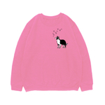 Свитшот "Колли с бабочками"