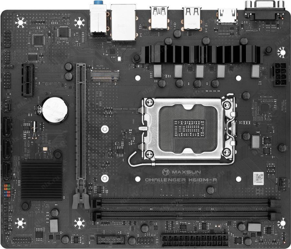 Материнская плата MAXSUN MS-Challenger H610M-R LGA1700  MicroATX 2DDR4