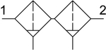 LFMBA-1/2-D-MIDI Комбинация фильтров тонкой очистки