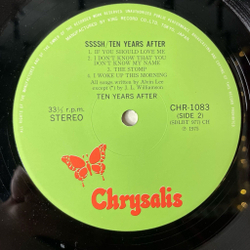 Винтажная виниловая пластинка LP Ten Years After Ssssh (Japan 1975) (No Obi)