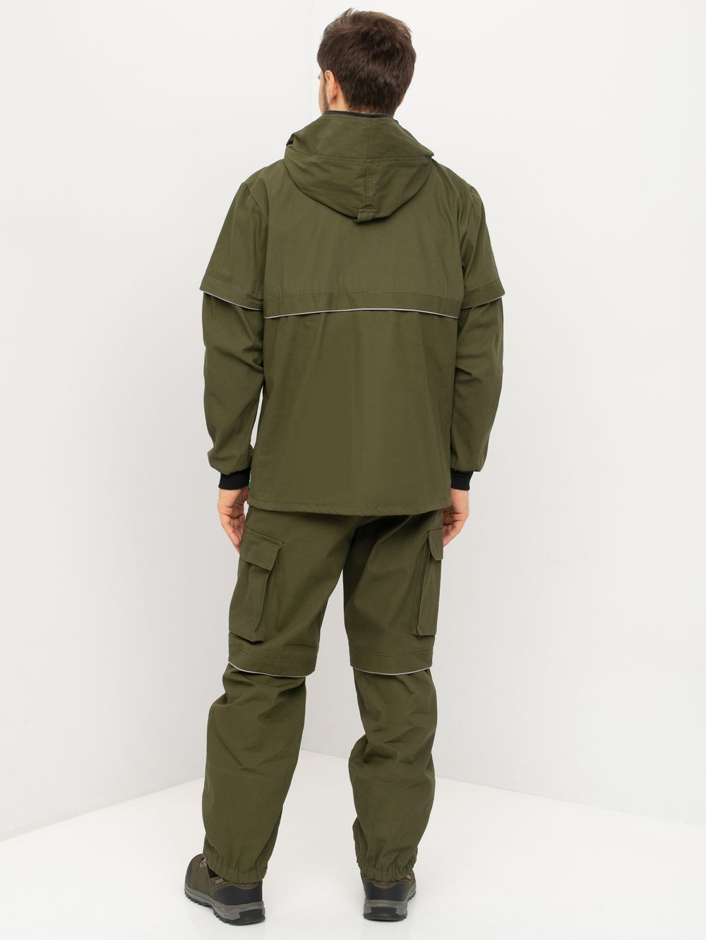 Костюм летний Антигнус-Люкс ткань Палатка цвет Хаки