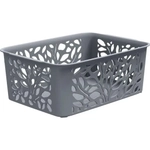 Корзина Leaves 4л 258х100мм (серый)