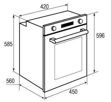 Электрический духовой шкаф Zigmund & Shtain EN 242.622 B