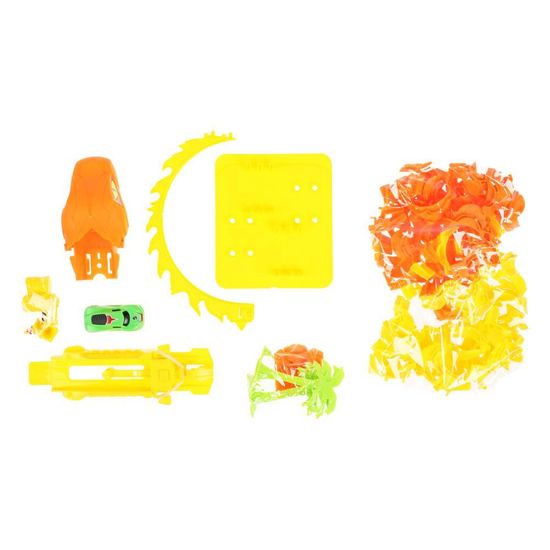 Автотрек с катапультой, змея, кор.38*26*8см ТЕХНОДРАЙВ